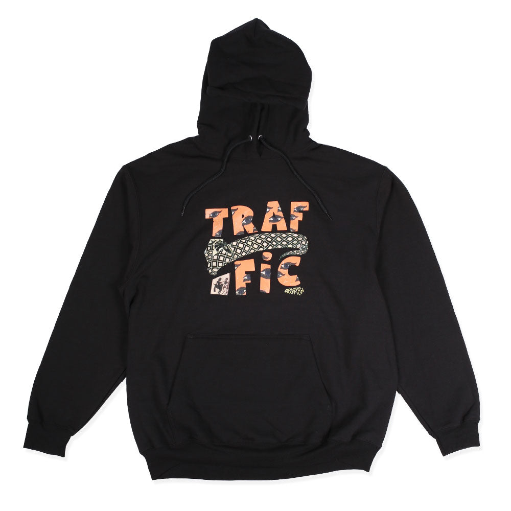 Traffic Skateboards Slipstream Hoodie Black – THEORIES OF ATLANTIS