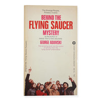 Vintage BEHIND THE FLYING SAUCER MYSTERY BY GEORGE ADAMSKI FRONT