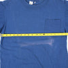 Vintage Camel Cigarettes Smokin' Joe Tee Blue WIDTH MEASUREMENT