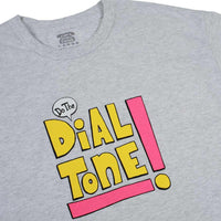 Dial Tone Wheel Co TWO STEPPIN Tee Ash DETAIL