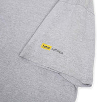 Vintage Essential Human Element Tee Ash Grey Sleeve Detail