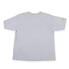 Vintage Essential Human Element Tee Ash Grey BACK