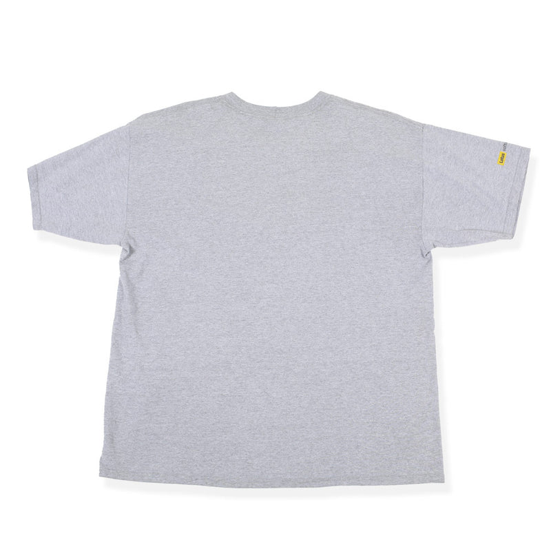 Vintage Essential Human Element Tee Ash Grey BACK