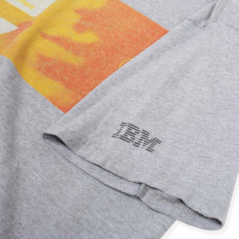 Vintage Essential Human Element Tee Ash Grey Sleeve