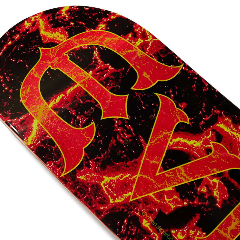 Evisen EVI-LOGO MAGMA Skateboard Deck DETAIL