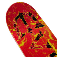 Evisen EVI-LOGO MAGMA Skateboard Deck TOP DETAIL