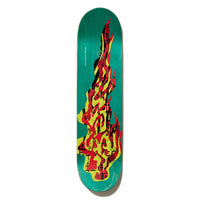 Evisen WYE FIRE Skateboard Deck Top