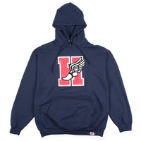 Hopps Skateboards H-WING Pullover Hoodie Navy FRONT