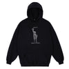 Magenta Skateboards LE GIFT HOODIE BLACK FRONT