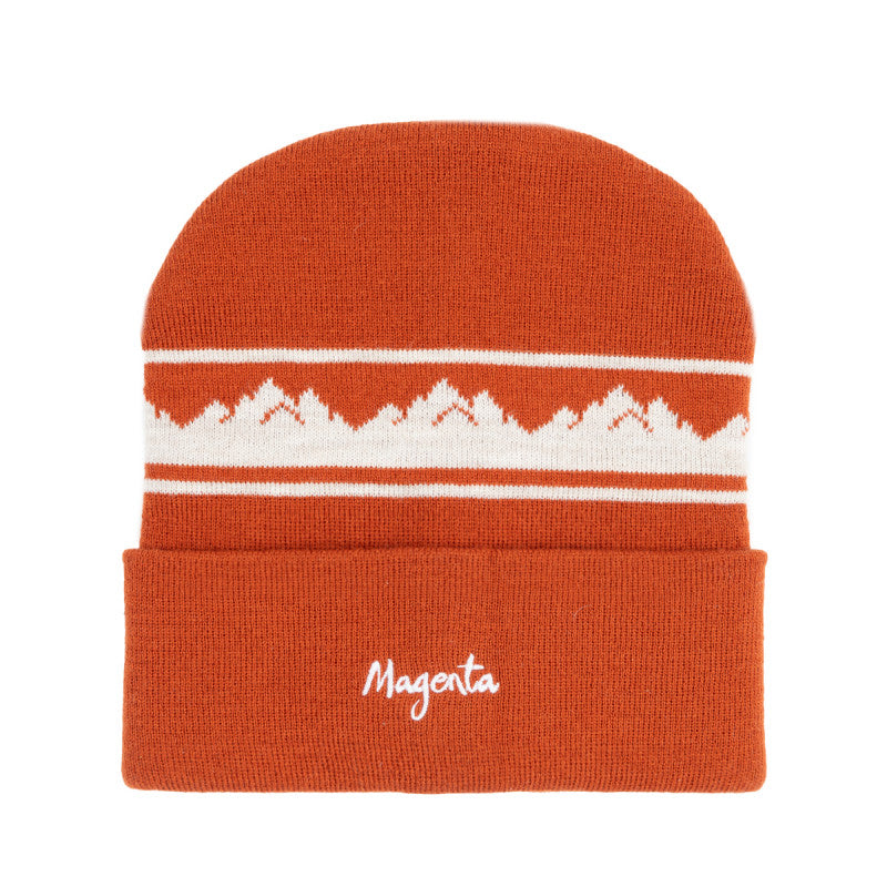 Magenta MTN Beanie Cognac FRONT