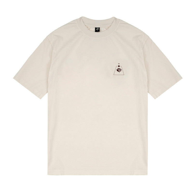 Magenta Skateboards Odyssey Tee Natural FROT