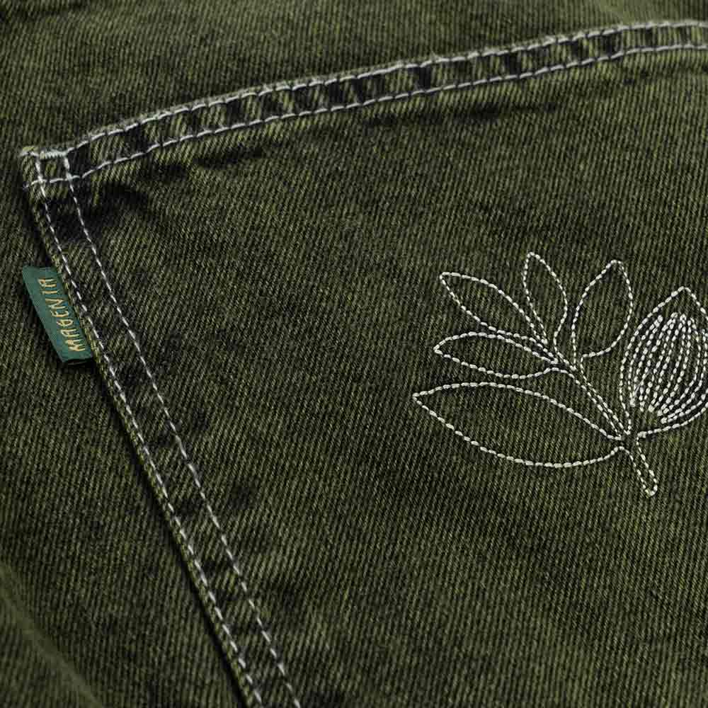 Magenta Skateboards OG DENIM PANTS GREEN DENIM – THEORIES OF ATLANTIS