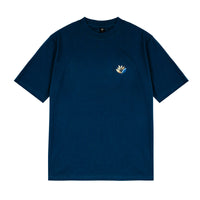 Magenta Skateboards PLAYA TEE DARK BLUE FRONT