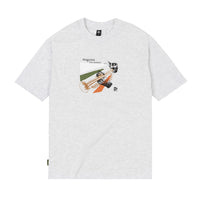 Magenta Skateboards SESSIONS TEE ASH FRONT