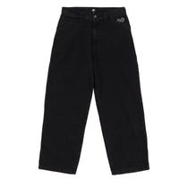 Magenta Skateboards Ledge Denim Pants Black FRONT