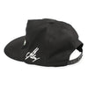 Vintage One Call Racing Snapback Hat Black Left Side