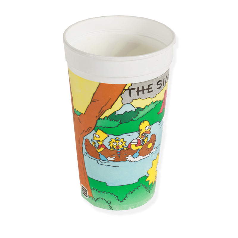 Vintage Simpsons Burger King Cup 1990