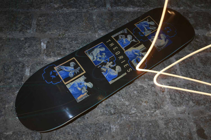 THEORIES Architects In BLUE SKATEBOARD DECK