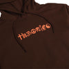 Theories COEXIST HOODIE BROWN DETAIL