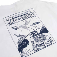 Theories FUTURE IS NOW TEE WHITE BACK DETAIL