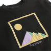 Theories Giza Applique Crewneck Black DETAIL