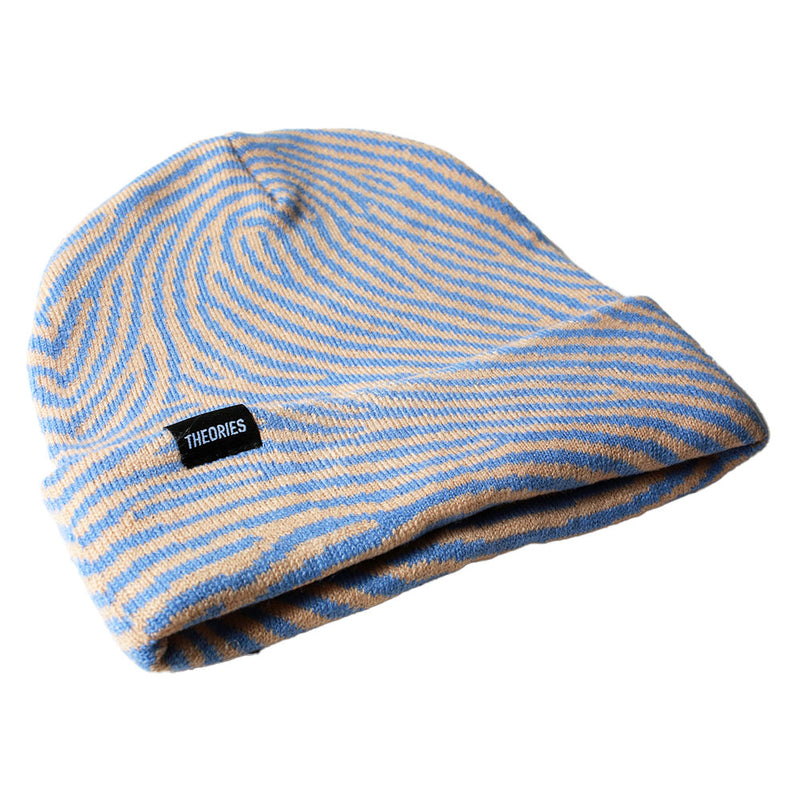 Theories IMPOSSIBLE THEORIES BEANIE BLUE/CREAM SIDE