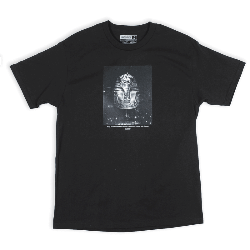 Theories KING TUT TEE BLACK FRONT