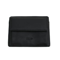 Theories LANTERN Wallet Vegan Leather Black Back Flat