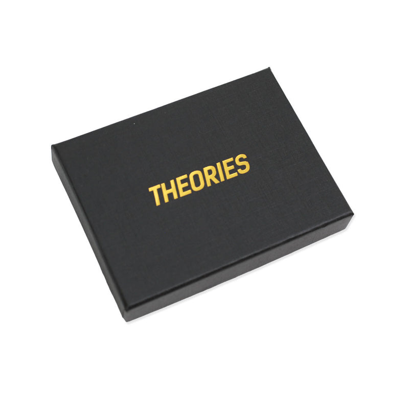 Theories LANTERN Wallet Vegan Leather Black BOx