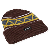 THEORIES PEAKS Beanie Brown DETAIL