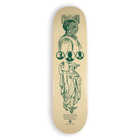 THEORIES PLEASURE SEEKER SKATEBOARD DECK FRONT