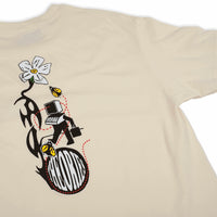 Theories Pollinate Tee Cream back detail