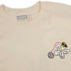 Theories Pollinate Tee Cream front detail