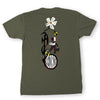 Theories POLLINATE TEE Olive Back