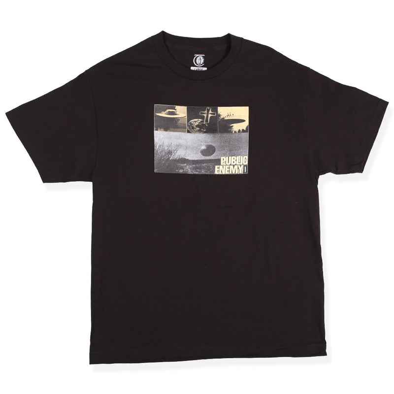 Theories PUBLIC ENEMY TEE BLACK FRONT