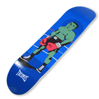 THEORIES PUNCHOUT SKATEBOARD DECK FRONT ANGLED