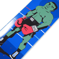 THEORIES PUNCHOUT SKATEBOARD DECK FRONT DETAIL