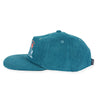 Theories SALISBURY PLAIN Corduroy Snapback Hat Jade SIDE