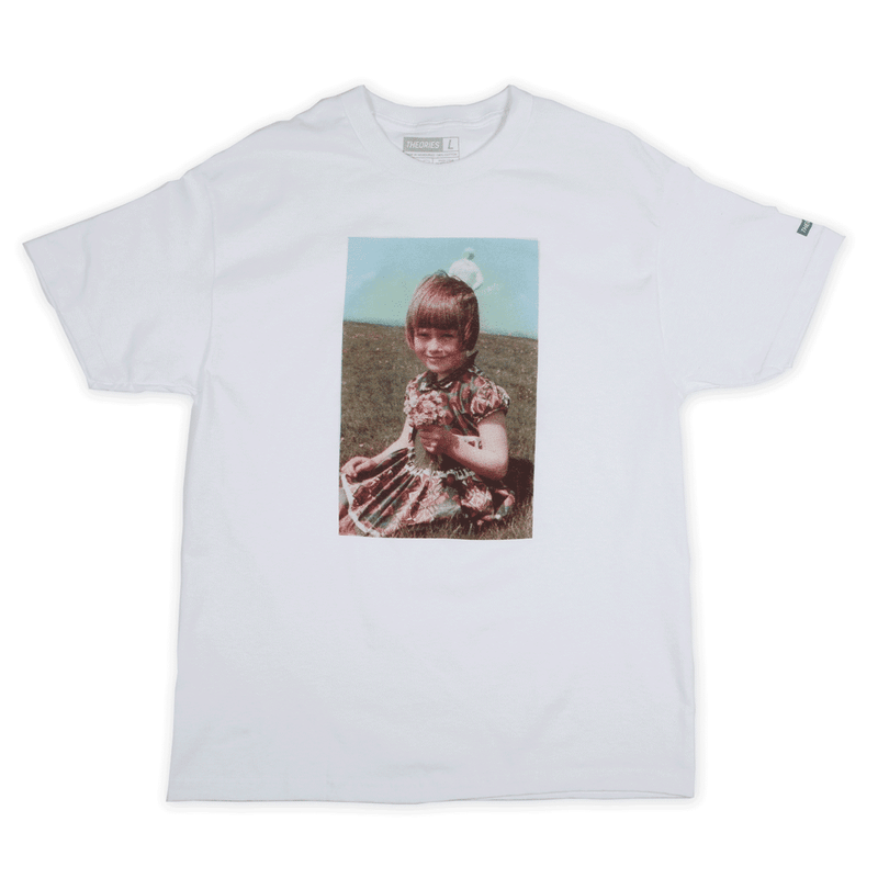 Theories SOLWAY FIRTH TEE WHITE FRONT