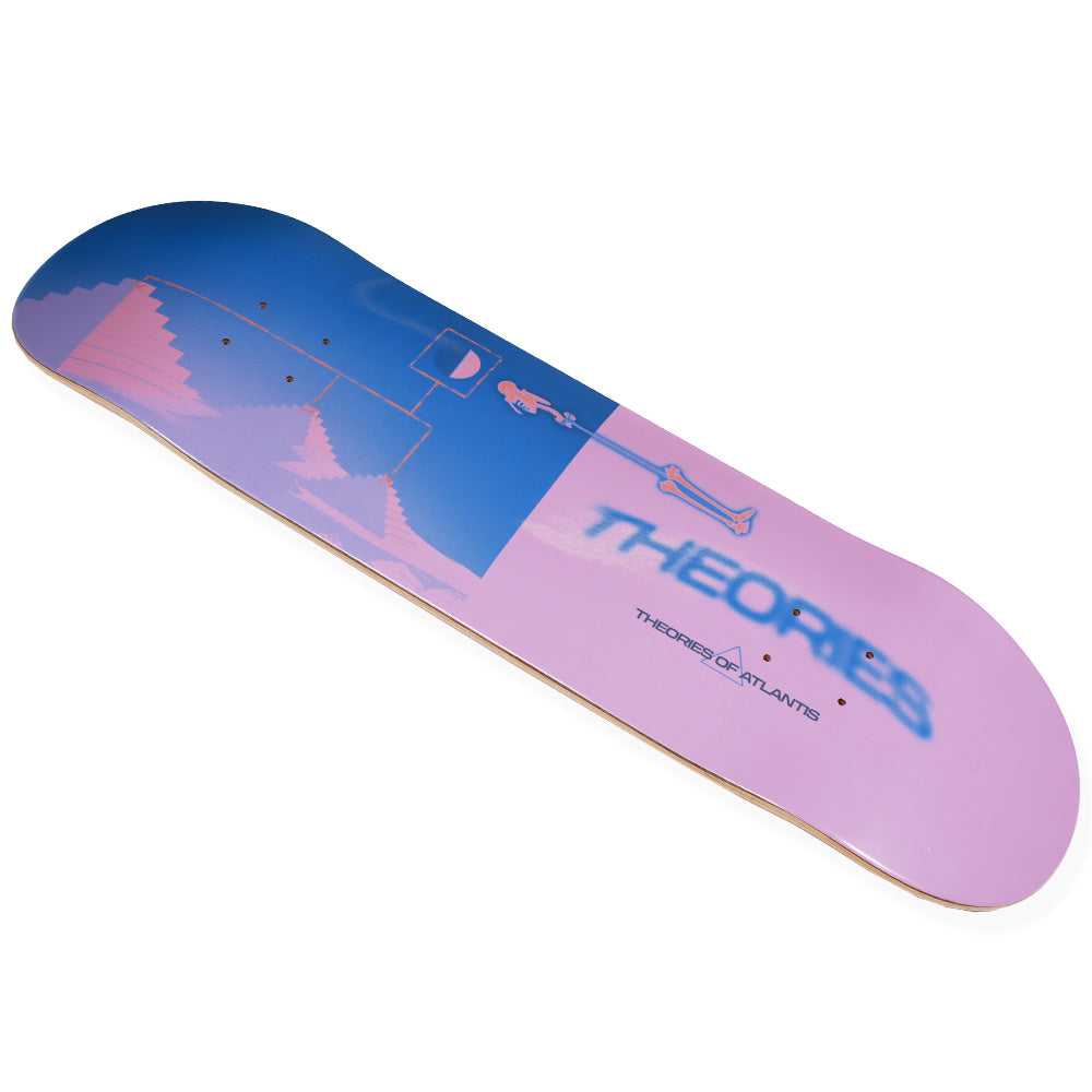 THEORIES THE ALIGNMENT SKATEBOARD DECK SIDE