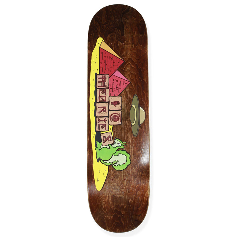 THEORIES THE BUILDER SKATEBOARD DECK FRONT