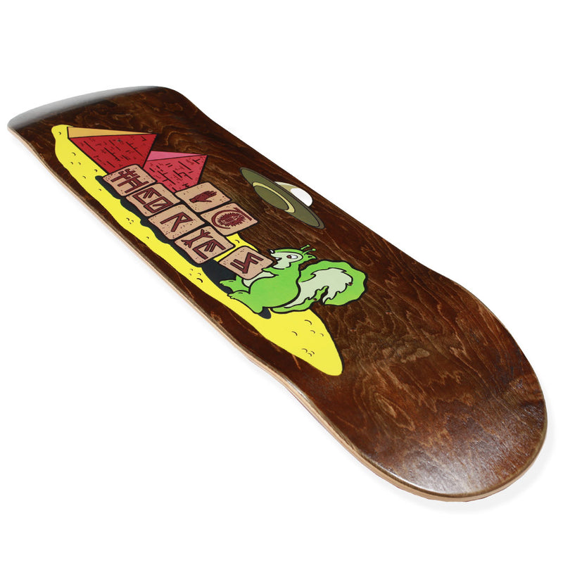 THEORIES THE BUILDER SKATEBOARD DECK SIDE