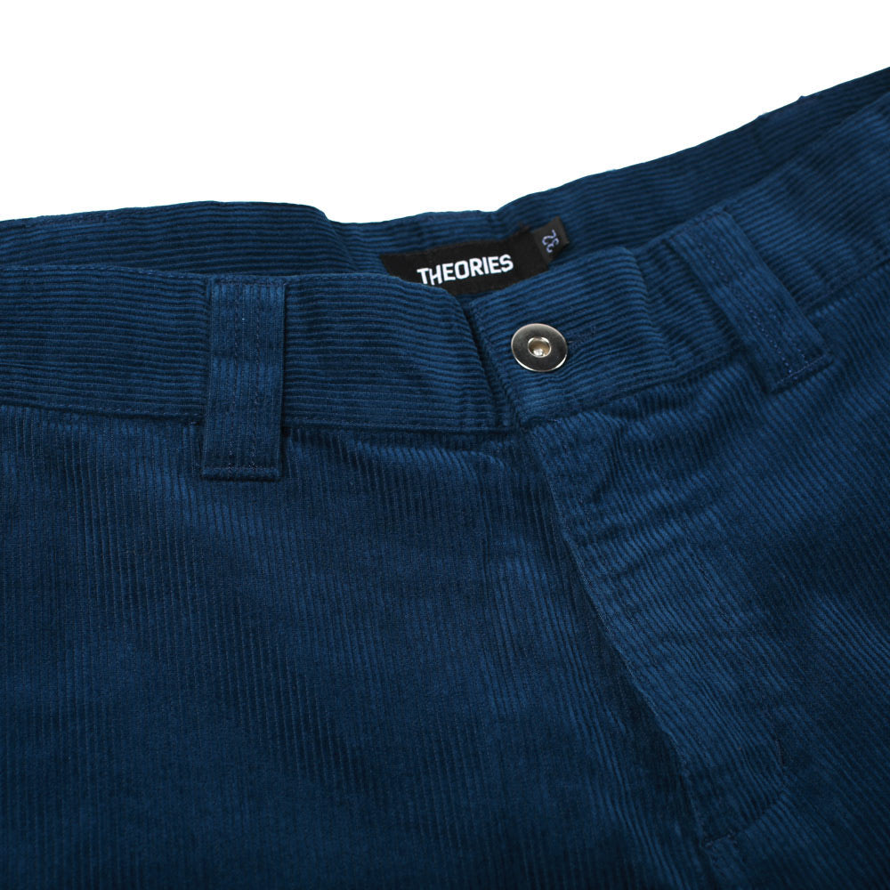 Theories Stamp Cord Work Pants Navy