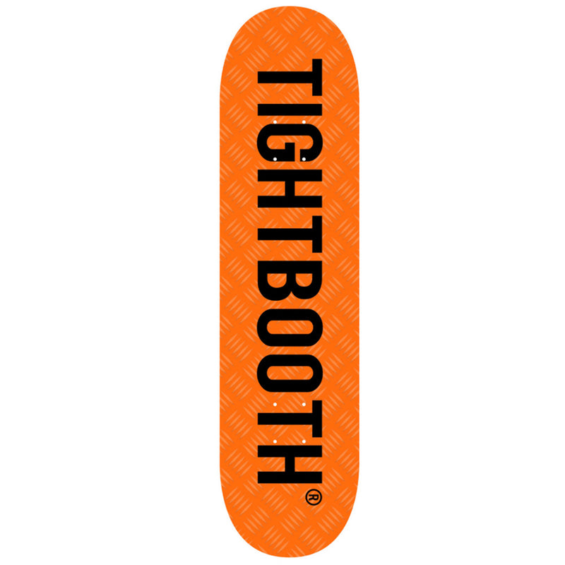 Tightbooth CP LOGO ORANGE Skateboard Deck Front