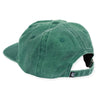 Traffic Skateboards BE HERE NOW Denim Snapback Hat GREEN BACK