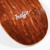 Traffic Skateboards MALANEY MOUNT KATAHDIN Skateboard Deck TAIL