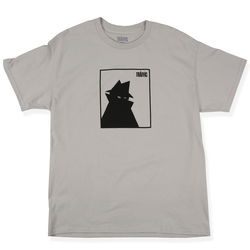 Traffic Skateboards NEIGHBORHOOD WATCH TEE SILVER FRONT