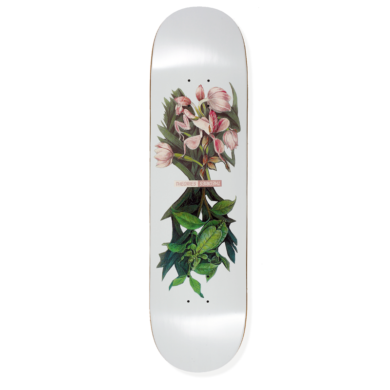 Theories Flora Skateboard Deck bottom graphic