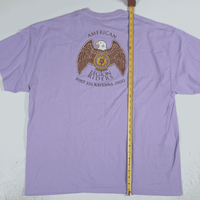 Vintage American Legion Ohio Tee Lavender XXL