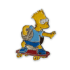 Vintage 90's Bart Simpson Skateboarding Pin